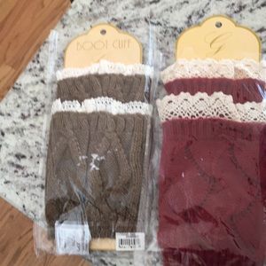 NWT boot cuff socks